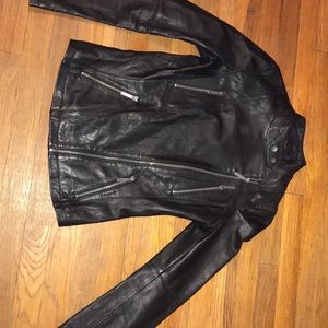 Michael Kors Leather Jacket medium